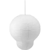 Normann Copenhagen - Puff Leuchte Bulb - H75 cm - Weiß