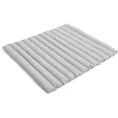 HAY - Palissade Soft Quilted Cushion, für Lounge Sofa, sky grey