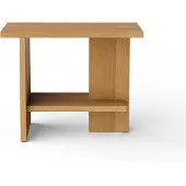 Nine - Tee Beistelltisch rechteckig 60 x 30 cm, Eiche