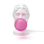 Seletti Grace Tischleuchte - , Weiß, für Wohnzimmer, Kunststoff