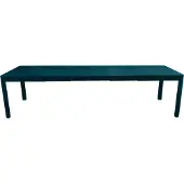 Fermob RIBAMBELLE Tisch mit 3 Einlegeplatten aus Aluminium 149/299x100 cm