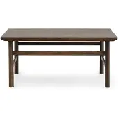 Normann Copenhagen Couchtisch Grow 80x80cm geräucherte Eiche