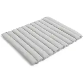 HAY - Palissade Soft Quilted Cushion, für Dining Bench, sky grey