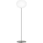 Flos Glo-Ball F3 Stehleuchte - , GLO-BALL, dimmbar, Metallisch, für Wohnzimmer, Glas, Design