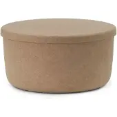 Normann Copenhagen Versteckter Aufbewahrungspouf, Sand groß