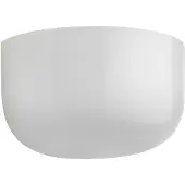 Flos Bellhop Wall Up LED-Außenwandleuchte, weiß, IP44 - , Bellhop Wall Up, dimmbar, Weiß, Kunststoff, Modern