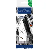 Faber-Castell Filzstifte - Grau - 6 st. - - One Size - Filzstifte