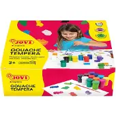 Jovi Gouachefarbe 12x15 ml + Pinsel (3 Jahren+)