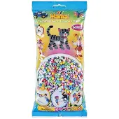 Hama Midi Beads 6000 pcs Mix 51 Neon