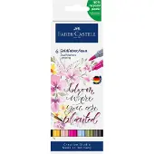 Faber-Castell Filzstifte - 6 st. - Lettering - - One Size - Filzstifte