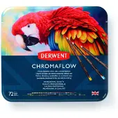 Derwent - Chromaflow pencil 72 assorted