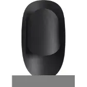 Sollux Wandleuchte TEAR schwarz 1xG9 8W Stahl 30x10x13cm