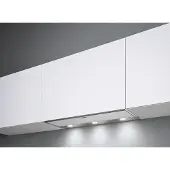 Falmec Flachlüfter Move, 120 cm, Edelstahl, Glas weiß 101662