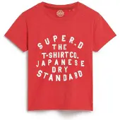 Superdry Puff Print Archive Fitted Kurzarm-t-shirt
