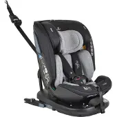 Cangaroo Kindersitz Gravity i-Size (40-150cm) Sitz drehbar, Kopfstütze, Isofix grau