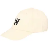 Wood wood Herren Eli gestickte Kappe Off Weiß Off-White