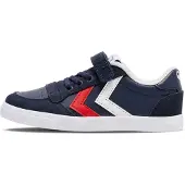 Hummel Slimmer stadil leather low jr - peacoat, Größe:34
