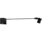 LIGHT-POINT Focus Gallery LED Wandleuchte 3000K Schwarz - , dimmbar, Schwarz, für Wohnzimmer, Aluminium