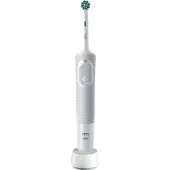 Braun Oral-B Vitality 100 Starter Pack, Erwachsener, Rotierende-vibrierende Zahnbürste, Weiß, Grau, 2 min, Akku, Integrierte Batterie