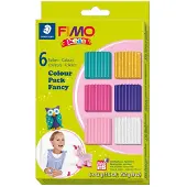 Fimo kids Colour Pack - girlie 6x42g, 1Stück