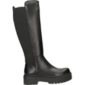La strada Langschaftstiefel Schwarz