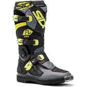 Sidi SidiFlameSchwarzLimetteGrauKinderMotocrossStiefel Größe 36