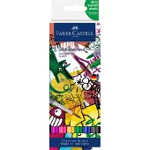 Faber-Castell Filzstifte - 6 st. - Graffiti - - One Size - Filzstifte