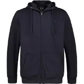 JP 1880 Sweatjacke in dunkel marine | Gr.: 8XL