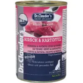 Dr. Clauder's Hirsch mit Kartoffel Nassfutter Hund
