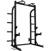 VirtuFit HR100 Half Rack Squat Rack Kraftstation mit Klimmzugstange