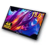 Verbatim 32238, 39,6 cm (15.6"), 3840 x 2160 Pixel, 4K Ultra HD, LCD, 6 ms, Schwarz