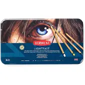Derwent Lichtbeständiger Bleistift In Metallbox 36 Einheiten