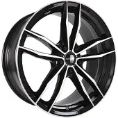 Gmp Alufelge Swan 7.5X17 5X112 Et 45 Black Diamond