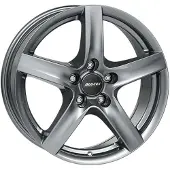 Alutec 15 Zoll Alufelge Grip 15"x6" 4x98 PCD ET38 58.10mm Felge Graphit
