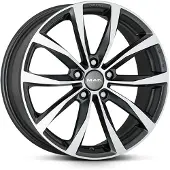 Mak Alufelge Wolf 6.5X16 5X108 Et 35 Black Mirror