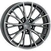 Mak Alufelge Mark 8X18 5X112 Et 20 Gun Met-Mirror Face