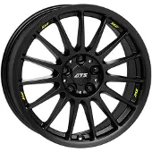 ATS 17 Zoll Alufelge Streetrallye 17"x7" 5x100 PCD ET38 63.30mm Felge Matt Schwarz