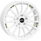 ATS 18 Zoll Alufelge Streetrallye 18"x7.5" 5x112 PCD ET48 57.10mm Felge weiß