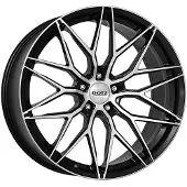 DOTZ ALUFELGE Suzuka dark 8.5x19 5x120 ET 33 BLACK/POLISHED