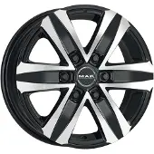 Mak Alufelge Stone 6 8X18 6X139,7 Et 30 Black Mirror