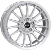 ATS 15 Zoll Alufelge Streetrallye 15"x6" 5x114.3 PCD ET47 70.10mm Felge Silber