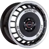 Ronal 16 Zoll Alufelge R50 AERO 16"x7,5" 4x100 PCD ET38 68,0mm Felge Schwarz Frontpoliert