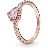 Pandora 188421C04 Damen-Ring Erhabenes Herz Rosé