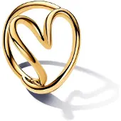 Pandora 163288C00 Ring für Damen Herz Goldfarben