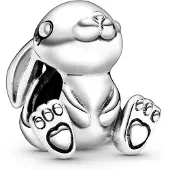 Pandora 798763C00 Silber Bead-Charm Nini der Hase