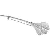 Trendor 75725 Brosche Ginkgoblatt Silber 925