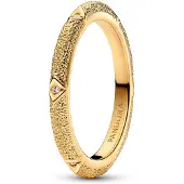 Pandora 163322C01 Ring für Damen Struktur & Steine Goldfarben