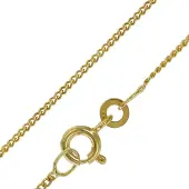 Trendor 39699 Panzerkette Gold 333/8K Collierkette 1,2 mm