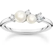 Thomas Sabo TR2368-167-14 Damenring Silber mit Perle