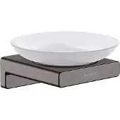 Hansgrohe HG Seifenhalter AddStoris Wandmontage brushed black